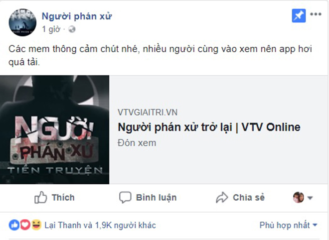 Khán giả bức xúc vì không xem được Người Phán Xử tiền truyện tập 1